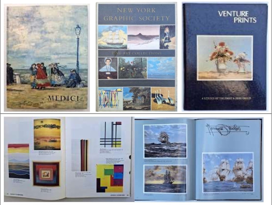 Catalogues from Medici, New York Graphic Society, Venture Prints - Major Publishers of Art