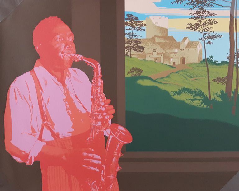 "Sounds Inside" by Robert Young, 1973 Serigraph, signed, numbered, dated - Kerrisdale Galleries