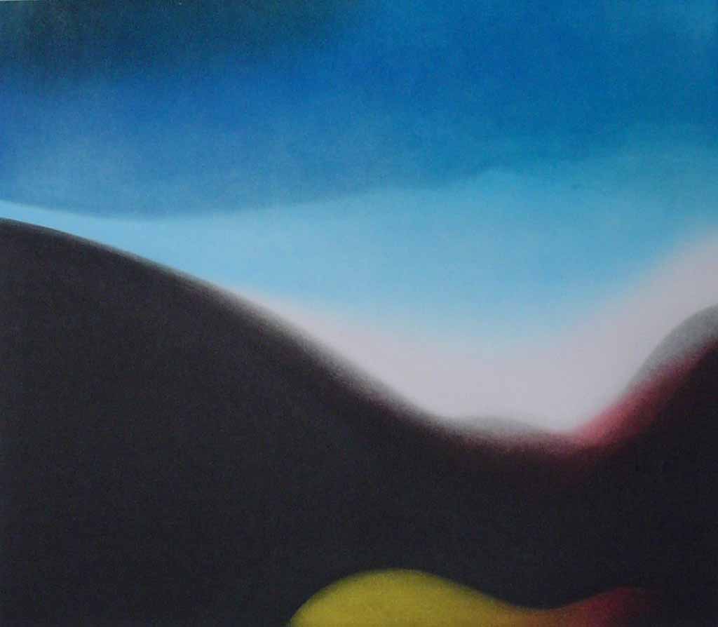 "Arkangarthdale Revisited I" by Alan Tinley, 1979 original hand-coloured etching, signed, numbered, titled, dated - Kerrisdale Galleries